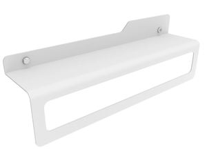  מדף בשילוב תליית מגבת לבן  PIEGA shelf