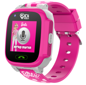 Kidiwatch ברבי 4G דור 4 שעון טלפון חכם יבואן רשמי