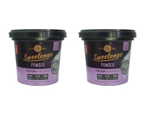 מבצע זוג - אבקת ממתיק טבעי 400 גרם -SWEETANGO