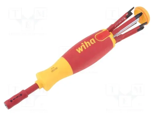 מברג עם להבי SLIM מתחלפים Wiha 1000V 38611