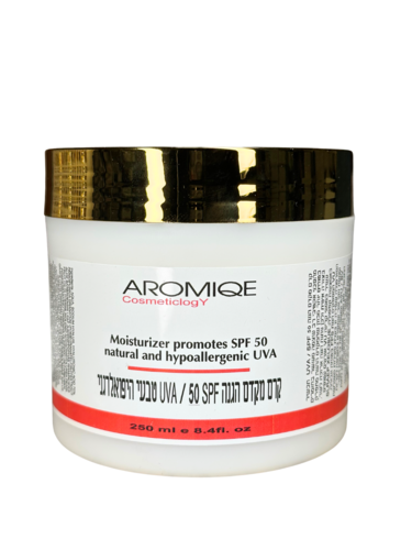 קרם מקדם הגנה 50 SPF טבעי היפואלרגני 250 מ