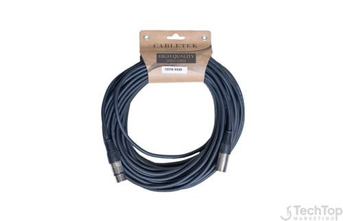 כבל 20 מטר CABLETEK XLR-XLR
