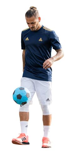 הכדור החכם - כדורגל ייחודי למשחק והקפצות, לסובב כמו אלופות ואלופים! - ירוק/לבן