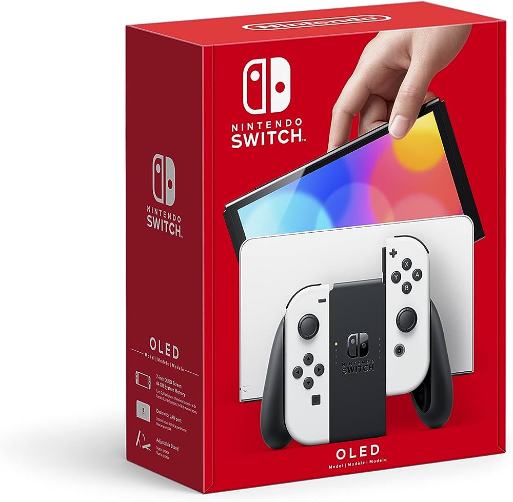 NINTENDO SWITCH OLED WHITE נינטנדו