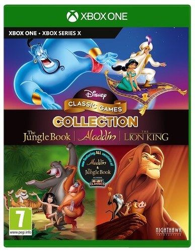 XONE DISNEY CLASSIC GAMES COLLECTION: THE JUNGLE BOOK,ALADDIN &THE LION KING אקסבוקס