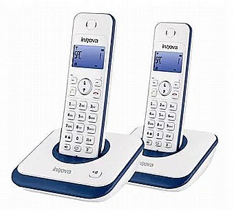 טלפון אלחוטי דיגיטלי DECT (עם שלוחה נוספת) - דגם AG2000 חברת Innova