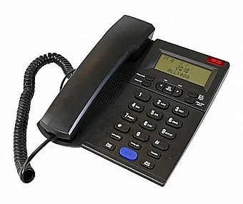 טלפון משרדי Hyundai מתקדם עם צג - דגם HDT-2600