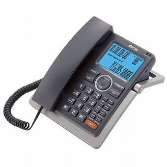 טלפון שולחני ALCOM GCE-5933 עם שיחה מזוהה וצג LCD ענק