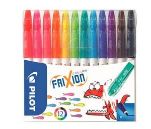 טושים פיילוט FRIXION מחיקים - 12 צבעים PILOT