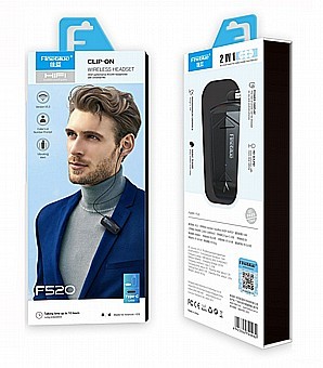 אוזניית רולר Fineblue עם רטט, תמיכה במוזיקה ומולטיפוינט