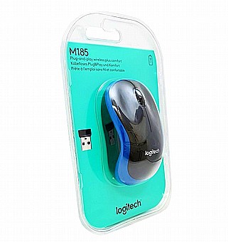 עכבר אלחוטי LogiTech דגם M185 יבואן רשמי