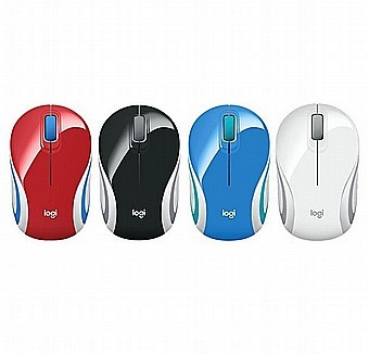 עכבר אלחוטי מיני LogiTech דגם M187