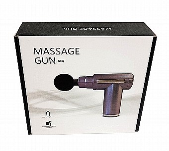 אקדח עיסוי עוצמתי Massage Gun נטען עם 4 ראשים להחלפה