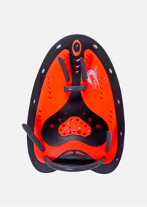 כפות לאימוני שחייה SUMARPO PRO SWIM HAND PADDLES כתום-שחור במבנה ארגונומי באיכות גבוהה