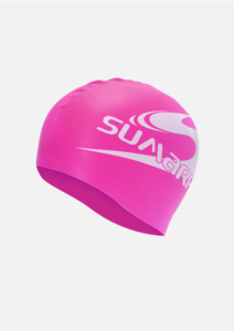 כובע שחייה מסיליקון SUMARPO SILICONE CAP ורוד אלסטי וגמיש לבריכה ולים