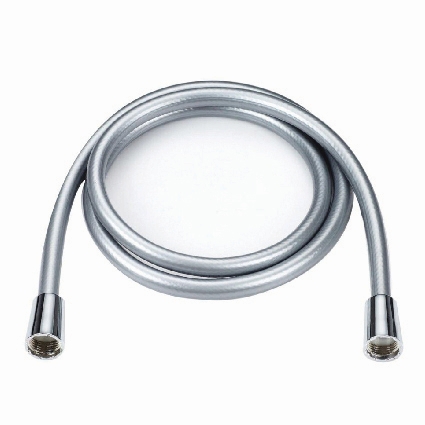 צינור מקלחת PVC כסוף 1.5 מטר