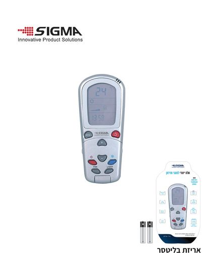 שלט ייעודי למזגני תדיראן 29 ב-1+ סולללות סיגמא
