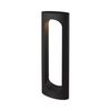 בולרד אפור IP65 OPEN 12W, אור חם 650mm