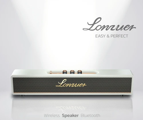 סאונד בר נייד - LONZUER Soundbar BEYOND לבן