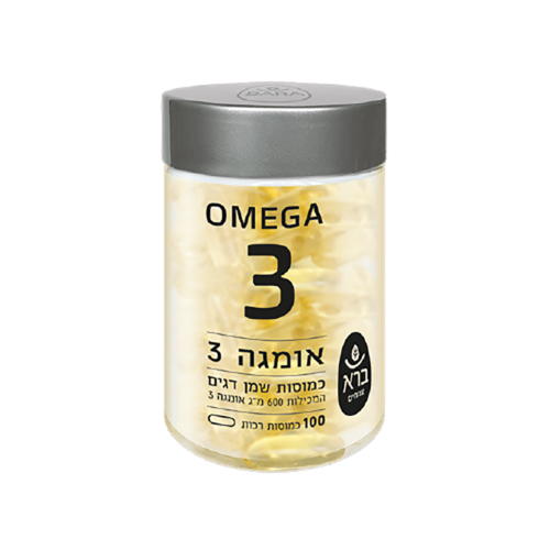 אומגה 3 ברא צמחים 100 כמוסות רכות - Bara Omega 3