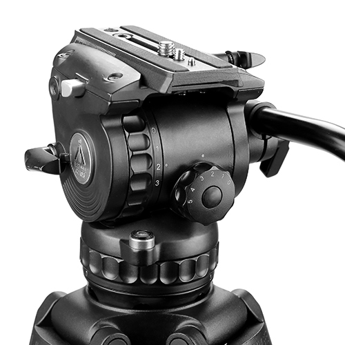ראש וידאו לחצובה E-Image GH6