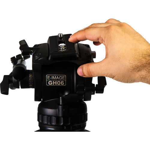 ראש וידאו לחצובה E-Image GH6