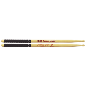 מקלות לתופים אחיזה מיוחדת Special Grip 5A Wooden Tip - Ivory מבית LIVERPOOL