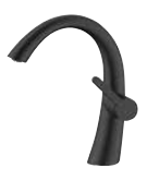 ברז כיור רחצה סדרת Contador בצבע Matt Black