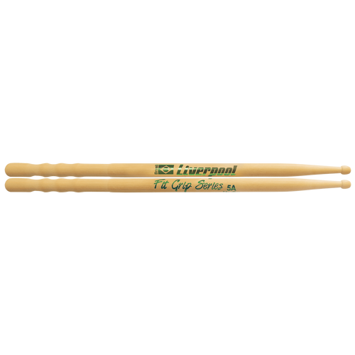 מקלות לתופים Fit Grip Series 5A Wooden Tip - Ivory מבית LIVERPOOL