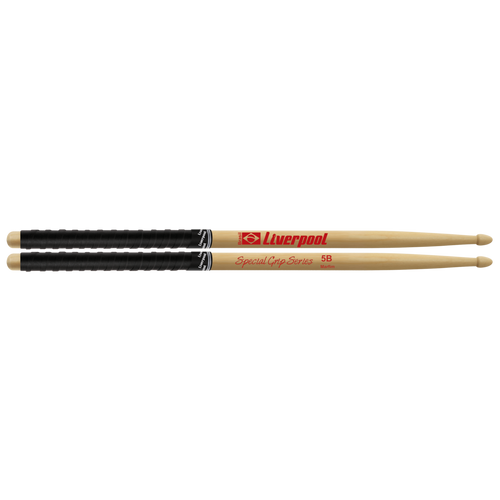 מקלות לתופים אחיזה מיוחדת Special Grip 5B Wooden Tip - Ivory מבית LIVERPOOL