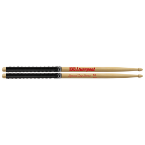 מקלות לתופים אחיזה מיוחדת Special Grip 5B Wooden Tip - Ivory מבית LIVERPOOL
