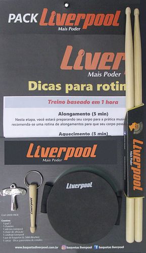 ערכת חובה לכל מתופף ! מבית LIVERPOOL