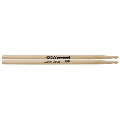 מקלות לתופים Classic Series 5B Wooden Tip מבית LIVERPOOL