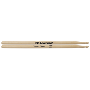 מקלות לתופים Classic Series 5B Wooden Tip מבית LIVERPOOL
