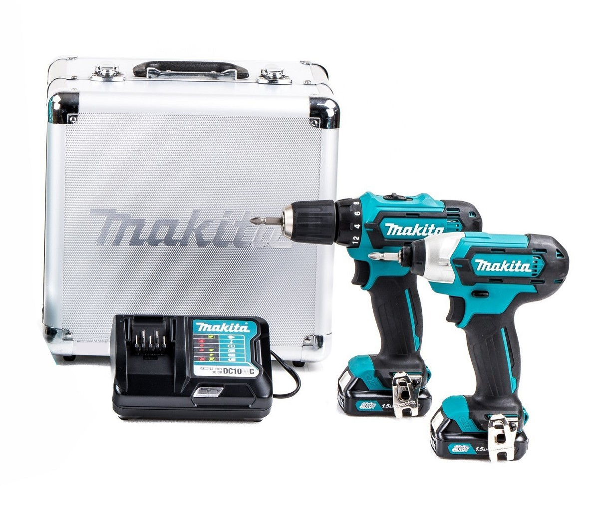 סט מברגה/מקדחה+מברגת אימפקט MAKITA