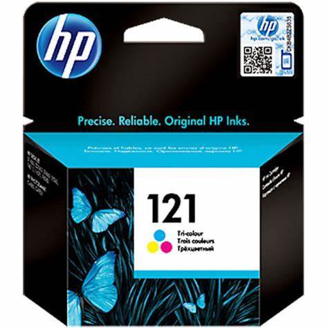 דיו מקורי HP 121 CC643HE Color D1663 C4683 C4783