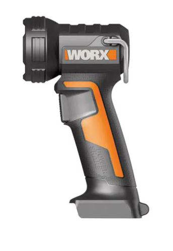 פנס נטען 20V WX025.9 כולל סוללה ירוקה ומטען