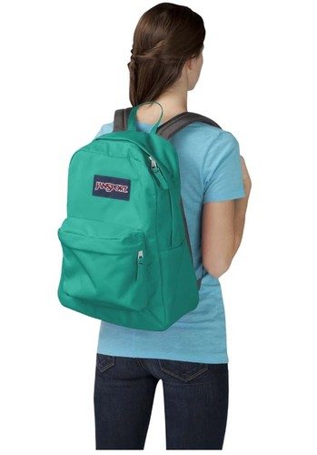 תיק ג'נספורט  JANSPORT SUPERBREAK,  טורקיז