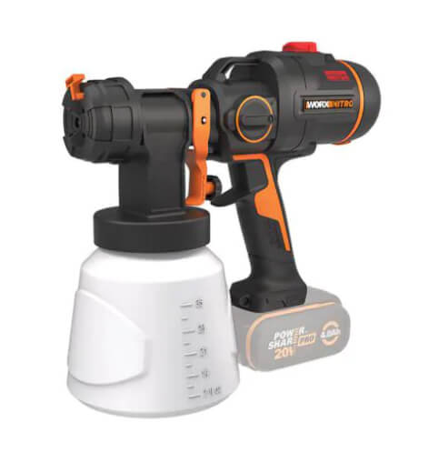 אקדח ריסוס צבע 20V גוף בלבד WX020.9