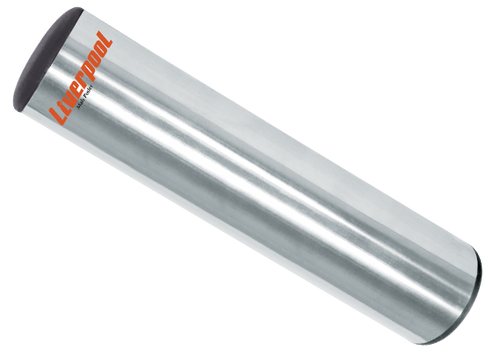 שייקר M בצבע כסף Cylindrical ganzá/shaker מבית LIVERPOOL