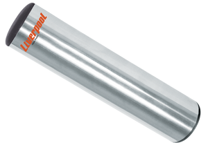 שייקר M בצבע כסף Cylindrical ganzá/shaker מבית LIVERPOOL