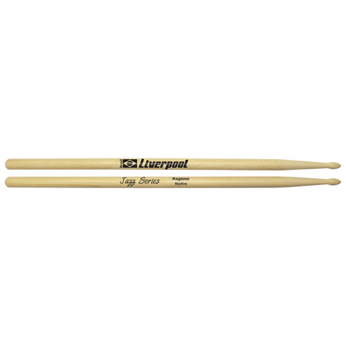 מקלות לתופים Jazz Series Ragtime Wood End - Ivory מבית LIVERPOOL