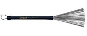 מברשות תופים VA 182 - Steel Broom w/ handle - Classic Light Brush מבית LIVERPOOL