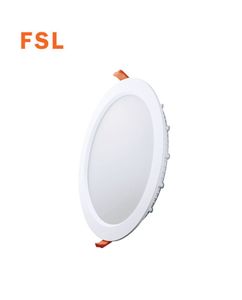 FSL 6500K 18 לבן עגול אור יוםW  פנל לד שקוע תקרה
