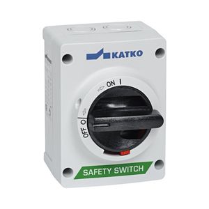 מנתק בעומס 3X16A בקופסת IP65 ABS KATKO