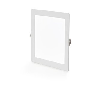 פאנל מרובע 20X20 ס"מ LED לבן חם 18W ניסקו