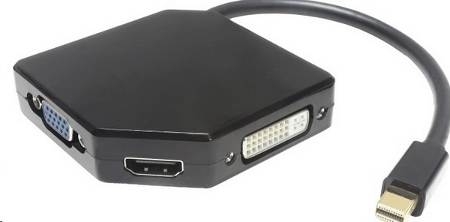מתאם VGA/DVI/VGA TO D.P עם כבל קצר MINI