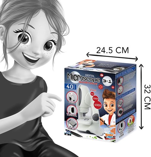 מיקרוסקופ וידאו 40 ניסויים