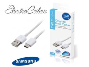 100 יחידות כבל מקורי יבואן רשמי  USB TYPE C סמסונג