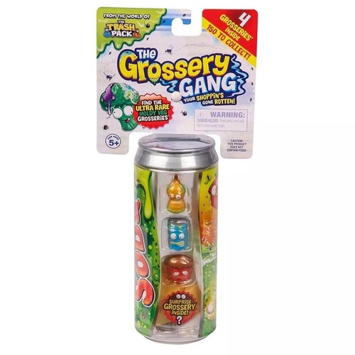 זבלוני גרוסרי פחית כולל 4 זבלונים - Grossery Gang